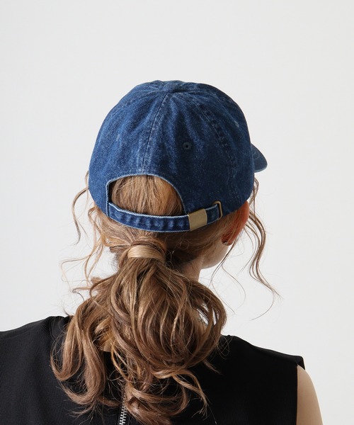 CALIFORNIA HAVE A NICE TIME !（カリフォルニアハブァナイスタイム）の「CALIFORNIA HAVE A NICE TIME ! BEAR ローキャップ（キャップ・メンズ・ベージュ/ダークインディゴブルー/アイボリー/ブラック・FREE）」の21枚目の写真