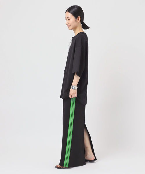 Russell Athletic(ラッセルアスレティック)の「【RUSSELL ATHLETIC】別注ジャージーラインスカート(スカート・レディース・ブラック/ネイビー・38/36)」の20枚目の写真