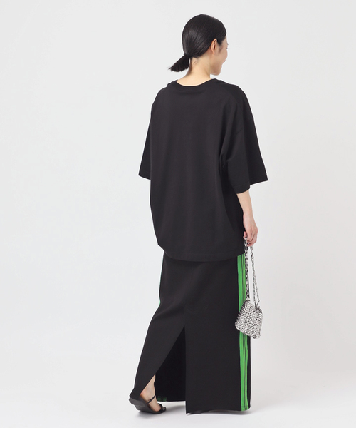 RUSSELL ATHLETIC 別注ジャージーラインスカート38 セール】【RUSSELL ATHLETIC】別注ジャージーラインスカート