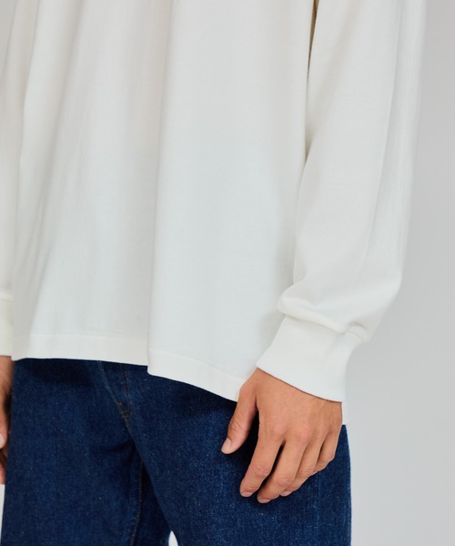 HANES（ヘインズ）の「【Hanes/ヘインズ】メンズ SHIRO ロングスリーブTシャツ（Tシャツ/カットソー・メンズ・ホワイト・LARGE/MEDIUM/SMALL/X-LARGE）」の9枚目の写真