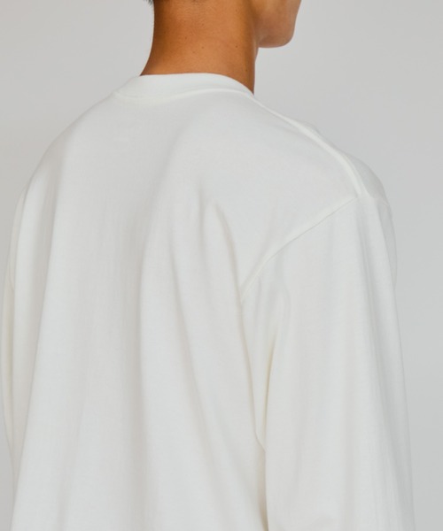 HANES（ヘインズ）の「【Hanes/ヘインズ】メンズ SHIRO ロングスリーブTシャツ（Tシャツ/カットソー・メンズ・ホワイト・LARGE/MEDIUM/SMALL/X-LARGE）」の10枚目の写真