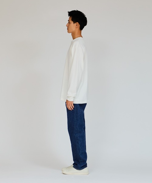 HANES（ヘインズ）の「【Hanes/ヘインズ】メンズ SHIRO ロングスリーブTシャツ（Tシャツ/カットソー・メンズ・ホワイト・LARGE/MEDIUM/SMALL/X-LARGE）」の12枚目の写真