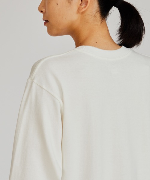 HANES（ヘインズ）の「【Hanes/ヘインズ】メンズ SHIRO ロングスリーブTシャツ（Tシャツ/カットソー・メンズ・ホワイト・LARGE/MEDIUM/SMALL/X-LARGE）」の17枚目の写真