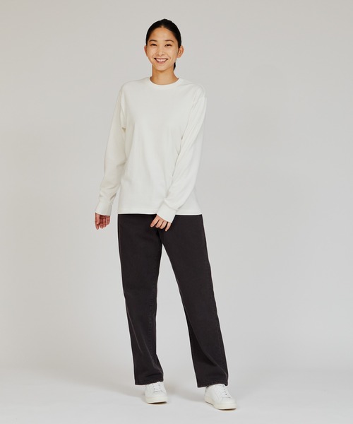 HANES（ヘインズ）の「【Hanes/ヘインズ】メンズ SHIRO ロングスリーブTシャツ（Tシャツ/カットソー・メンズ・ホワイト・LARGE/MEDIUM/SMALL/X-LARGE）」の18枚目の写真