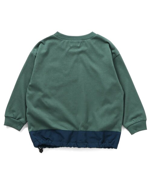 F.O.KIDS(エフオーキッズ)の「【速乾】ソッカンギアポケット長袖Tシャツ(Tシャツ/カットソー・キッズ・ブラック/ダークグリーン/ベージュ/キナリ・80/90/95/100/110/120/130/140/150)」の11枚目の写真