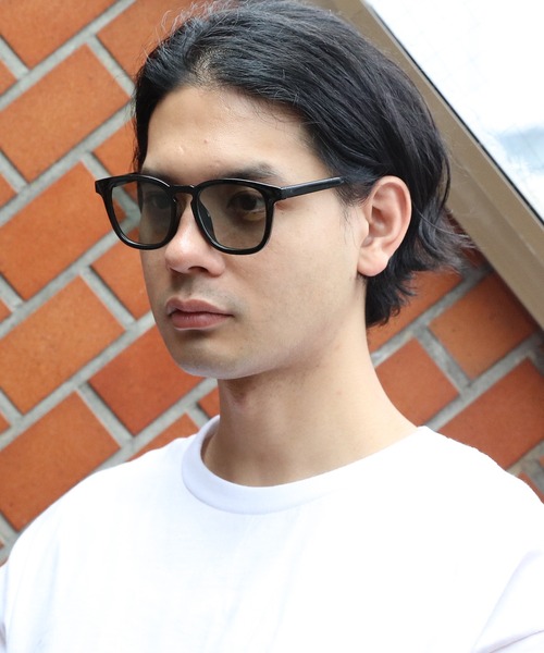 @*a様 ブラック スクエア サングラス 8(eight)（エイト）の「調光・偏光スクエアサングラス