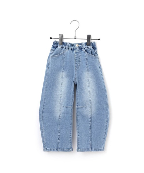 MAKE YOUR DAY（メイクユアデイ）の「カーブデニムパンツ■80～140cm（デニムパンツ・キッズ・ブラック/ブルー/ネイビー・140/130/120/110/100/90/80）」の8枚目の写真