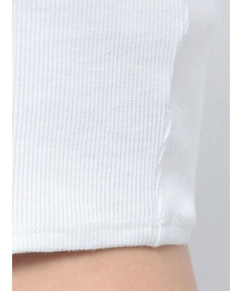 EMODA（エモダ）の「ボックスキャミソール（キャミソール・レディース・ブラック/ホワイト/ネイビー/ミント・FREE）」の6枚目の写真