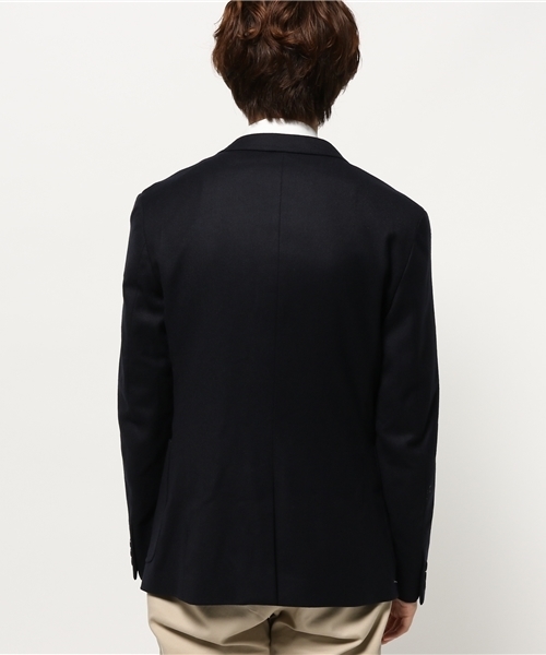 ivory court（アイボリーコート）の「トップツイルストレッチ 2Bジャケット（テーラードジャケット・メンズ・ネイビー/チャコールグレー・38/40/36）」の3枚目の写真
