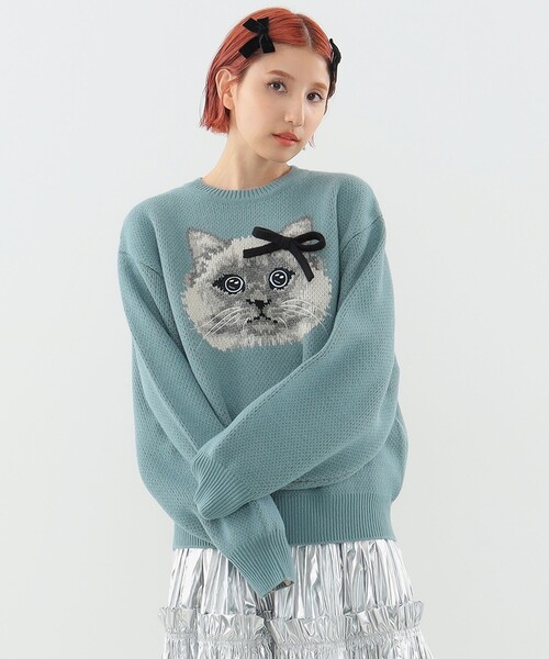 mmts（マミタス）の「アクア フェイスニット（ニット/セーター）」 - WEAR