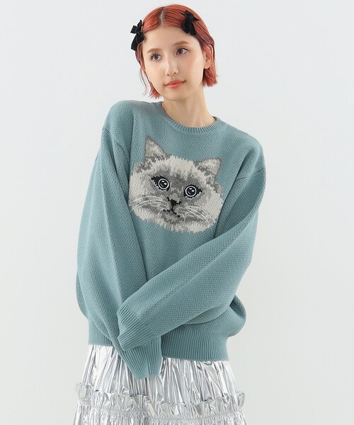 mmts（マミタス）の「アクア フェイスニット（ニット/セーター）」 - WEAR