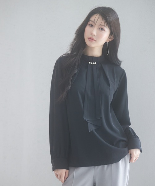 セール】【お登録者数1.4万人突破】レディース スタンドカラー長袖 セール】【お登録者数1.4万人突破】レディース スタンドカラー長袖