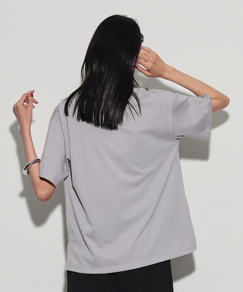 GALLEST(ギャレスト)の「◆アートロゴTシャツ(Tシャツ/カットソー・レディース・ホワイト/ライトグレー/ブラック・38)」の7枚目の写真