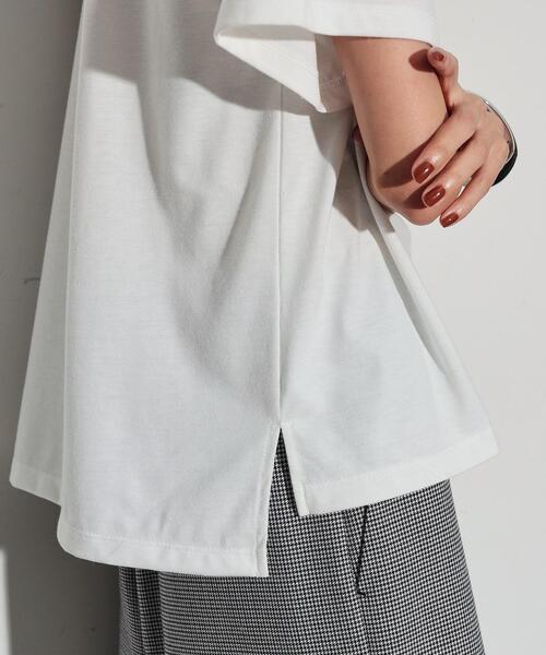 GALLEST(ギャレスト)の「◆アートロゴTシャツ(Tシャツ/カットソー・レディース・ホワイト/ライトグレー/ブラック・38)」の11枚目の写真