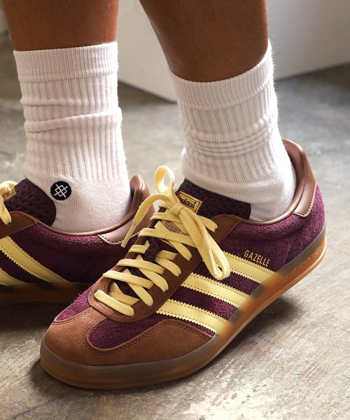 adidas(アディダス)の「adidas/アディダス GAZELLE INDOOR ガゼル インドア スニーカー ローカット(スニーカー・メンズ・パープル/ブルー/ダークパープル/ホワイト/ブラウン・26/25/24.5/24/23.5/23/28/27.5/27/26.5/25.5)」の17枚目の写真