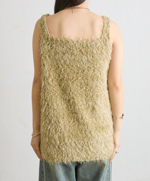 mline（エムライン）の「[mline]フェザーWZIPベスト（ベスト・レディース・アイボリー/ブラック/カーキ・FREE）」の11枚目の写真