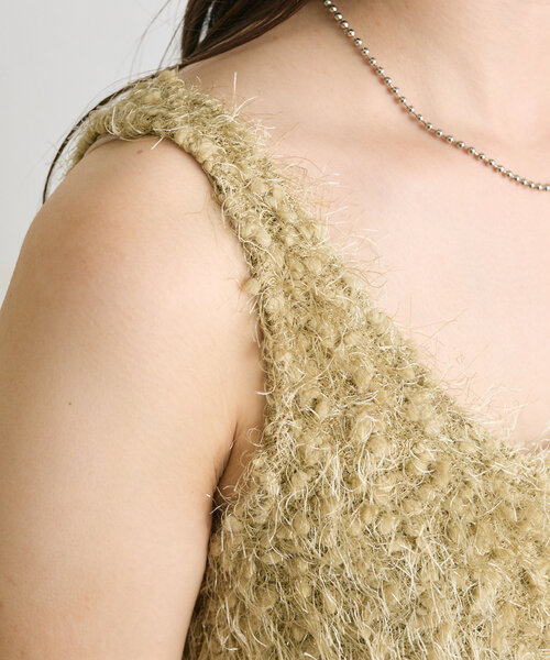 mline（エムライン）の「[mline]フェザーWZIPベスト（ベスト・レディース・アイボリー/ブラック/カーキ・FREE）」の13枚目の写真