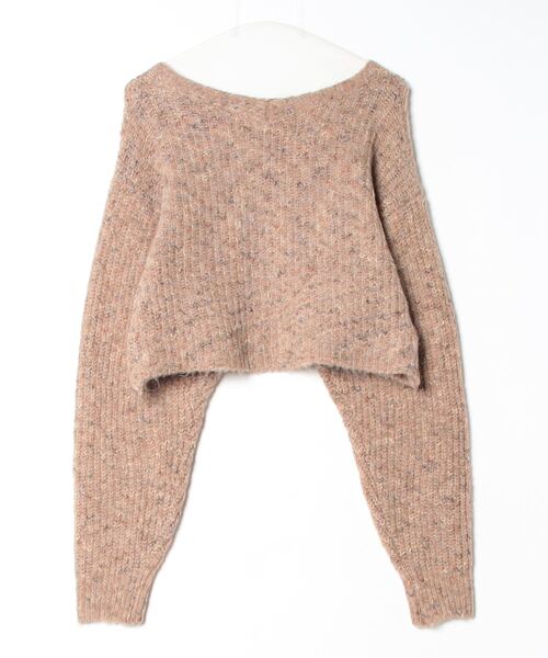 paravion（パラビオン）の「MIX糸ニットカーディガン（カーディガン/ボレロ・レディース・ブラウン/アイボリー/グレー・FREE）」の20枚目の写真