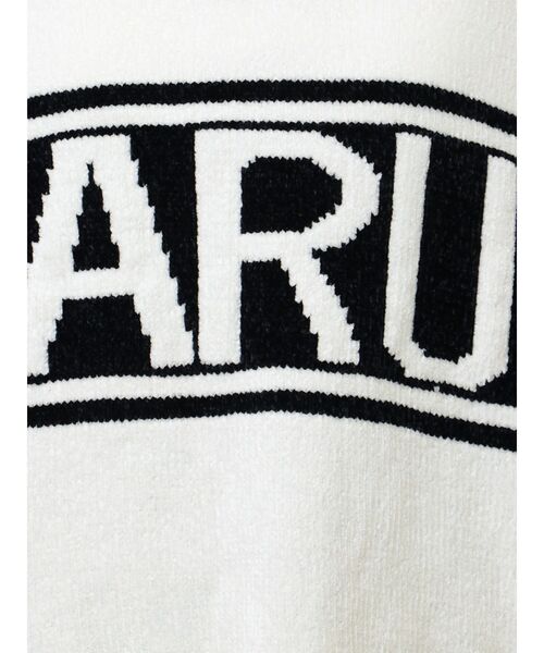 GYDA(ジェイダ)の「ポロベロアモールニットトップス(ニット/セーター・レディース・ピンク/オフホワイト/ブラック/ベージュ・FREE)」の13枚目の写真