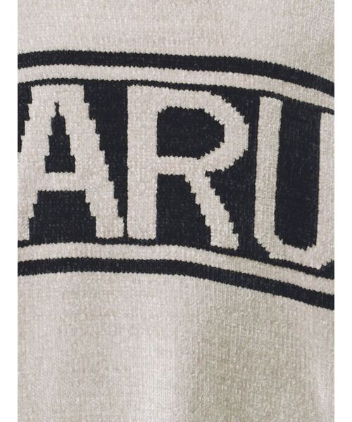 GYDA(ジェイダ)の「ポロベロアモールニットトップス(ニット/セーター・レディース・ピンク/オフホワイト/ブラック/ベージュ・FREE)」の14枚目の写真