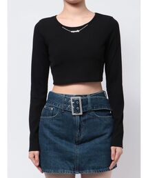 CHAIN CROP SHORT TOP