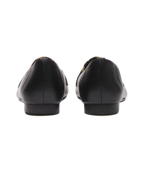 JOLI ENCORE(FR) ジョリー・アンコール COIN LOAFERS コインローファー JE-2125 BLACK/LEO（パンプス）｜ABC-MART（エービーシーマート）