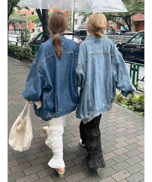 Ungrid（アングリッド）の「アイラインシャーリングスカート（スカート・レディース・オフホワイト/ブラック・FREE）」の6枚目の写真