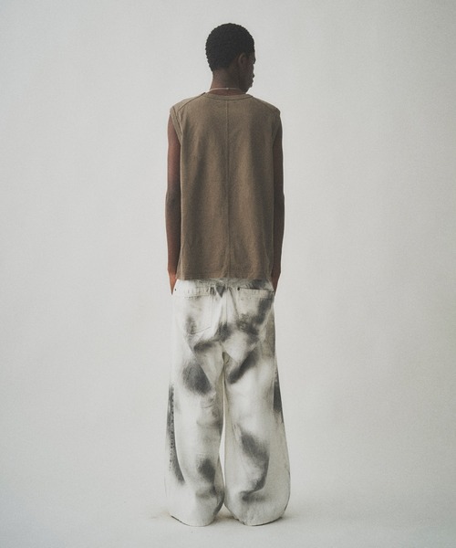 Juha（ユハ）の「FADE WASH SIGNATURE NO SLEEVE（タンクトップ・メンズ・ブラック/ベージュ/オリーブ・4/3）」の16枚目の写真