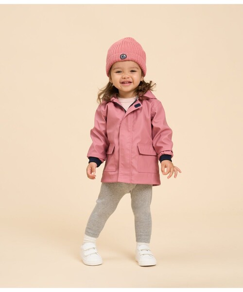 PETIT BATEAU（プチバトー）の「コットンニットキャップ（ニットキャップ/ビーニー・キッズ・ネイビー/ピンク/グレー・18MONTH/36MONTH）」の3枚目の写真