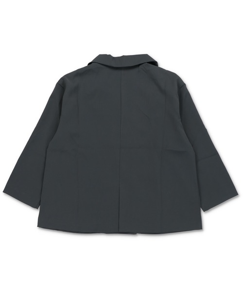 SPINNS（スピンズ）の「ダブルテーラードジャケット（テーラードジャケット・レディース・チャコール/ブラック/ネイビー・ONESIZE）」の13枚目の写真
