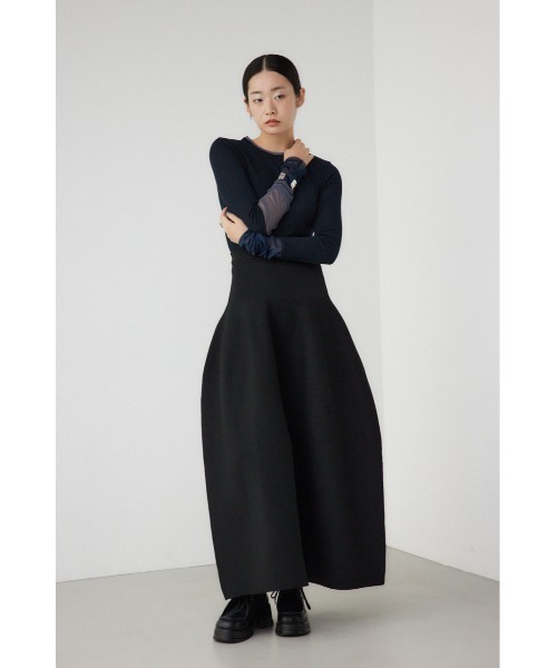 PLUS（プラス）の「【PLUS】シアードッキングトップス（Tシャツ/カットソー・レディース・チャコールグレー/マジェンタ/アイボリー/ブラック・FREE）」の19枚目の写真