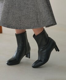 【23.0~24.0cm】スクエアトゥセットバッグ ブーツ