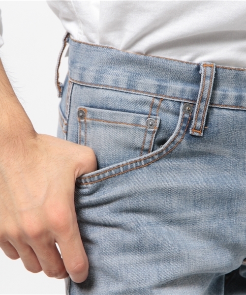 ROBERT GELLER(ロバートゲラー)の「ROBERT GELLER(ロバート ゲラー)DENIM PANTS(デニムパンツ・メンズ・インディゴブルー/ブラック/オフホワイト・28/32/30)」の9枚目の写真