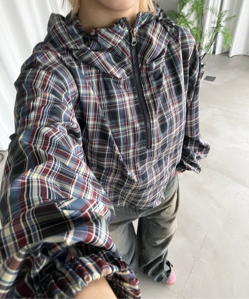 sedacle（セダクル）の「アソートチェックアノラック（パーカー）」 - WEAR