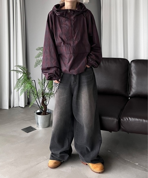[男女共用]ノルディ◆Seersucker Anorak SET◆アノラック セット 23-24 NOMADIK ANORAK JKT スノーボード ウェア ノマディック