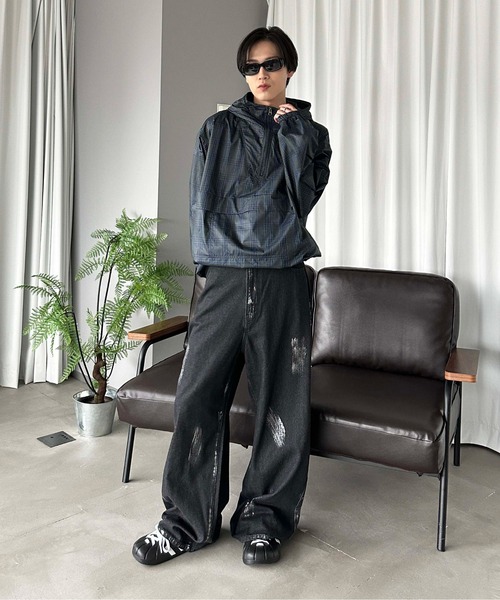 セール】アソートチェックアノラック（パーカー）｜sedacle（セダクル