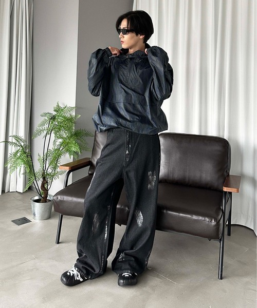 セール】アソートチェックアノラック（パーカー）｜sedacle（セダクル