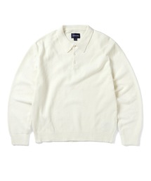 thisisneverthat(fBXCYlo[Ubg)Velvet Knit Polo(jbg/Z[^[)