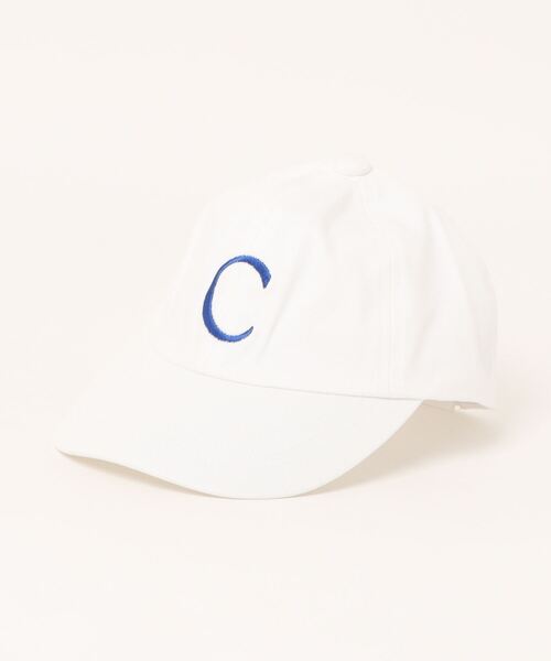 Catchup(ケチャップ)の「【Catchup】Cロゴキャップ(キャップ・キッズ・オフホワイト/ブルー/ピンク・50㎝/52㎝/54㎝)」の6枚目の写真