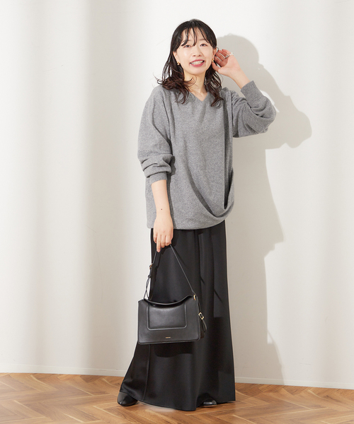 【セール】2WAYドレープデザインニット（ニット/セーター）｜journal standard L'essage（ジャーナルスタンダードレサージュ）