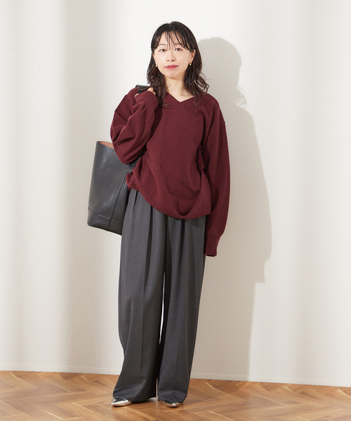 【セール】2WAYドレープデザインニット（ニット/セーター）｜journal standard L'essage（ジャーナルスタンダードレサージュ）