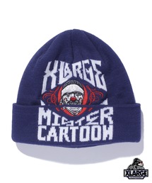 XLARGE×Mister Cartoon CUFF BEANIE
