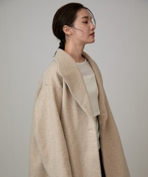 NERGY | シャギービッグカラーコート(チェスターコート)