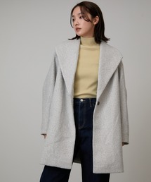 NERGY | シャギービッグカラーコート(チェスターコート)