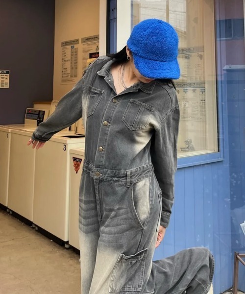 HTH デニムセットアップ jump denim suit（セットアップ）｜HTH（エイチティーエイチ）の