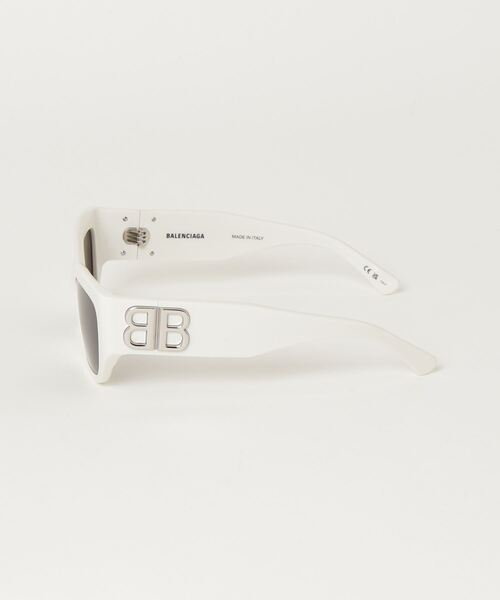BALENCIAGA（バレンシアガ）の「【BALENCIAGA/バレンシアガ】フォックス サングラス BB0361SK 003（サングラス・レディース・ホワイト・FREE）」の2枚目の写真