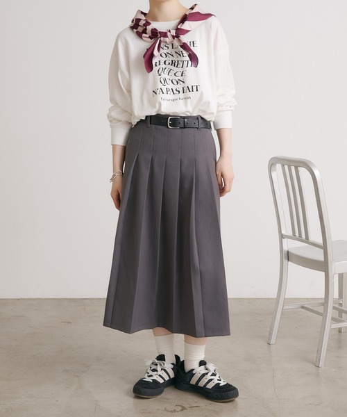 CIAOPANIC TYPY（チャオパニックティピー）の「【PONセレクト！】アソート柄大判スカーフ（ストール/ショール・レディース・バーガンディー/ブラウン/ネイビー・ONE SIZE）」の20枚目の写真