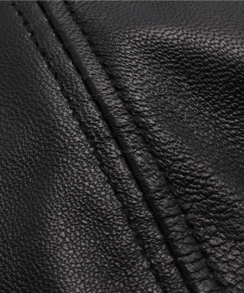 Schott(ショット)の「Schott/ショット/LAMBSKIN NEWS BOY/ラムスキン ニュースボーイ キャスケット(キャスケット・メンズ・ブラック/ワイン/ネイビー・X-LARGE/LARGE/MEDIUM)」の9枚目の写真