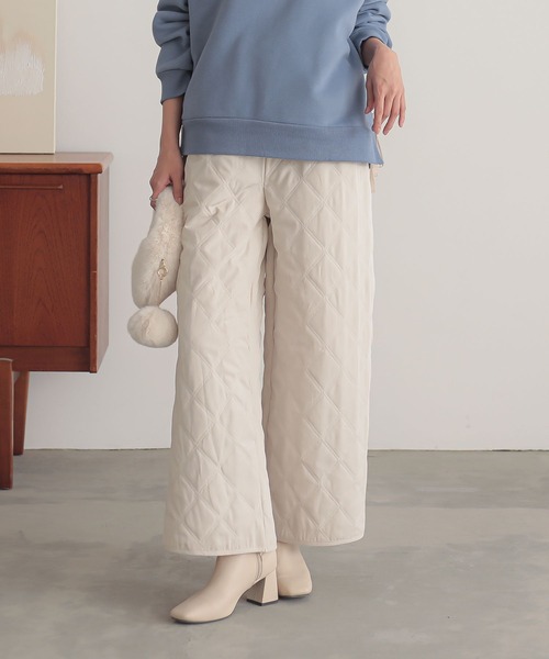 キルティングパンツ』（その他パンツ）｜n'OrLABEL（ノアールレーベル