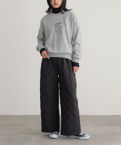 キルティングパンツ』（その他パンツ）｜n'OrLABEL（ノアールレーベル